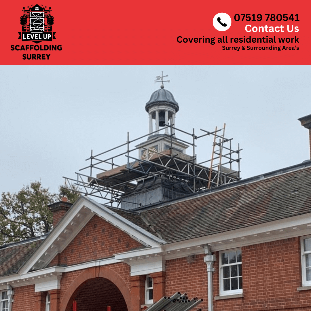 Access tower scaffolding for construction projects in Surrey